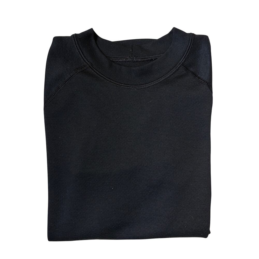 Patagonia Kid's Capilene® Midweight Crew (Black) - Large (12)